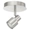Access Lighting Lincoln, 1 Light Adjustable LED Flush Mount, Brushed Steel Finish 63071LEDDLP-BS - alternate 5